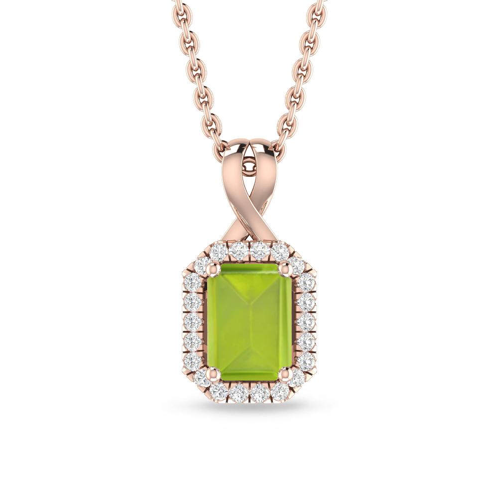 Rose Gold - Peridot