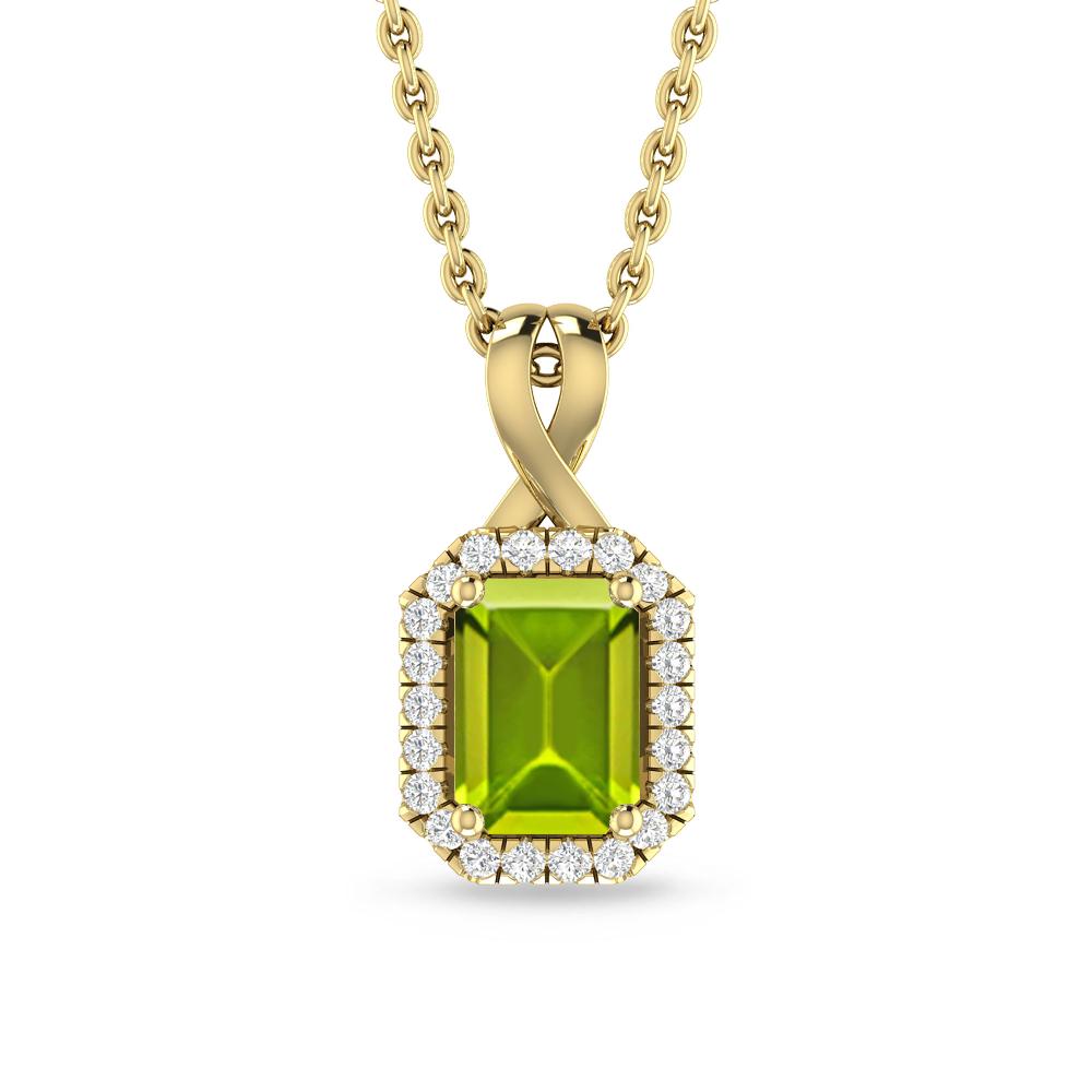 Yellow Gold - Peridot