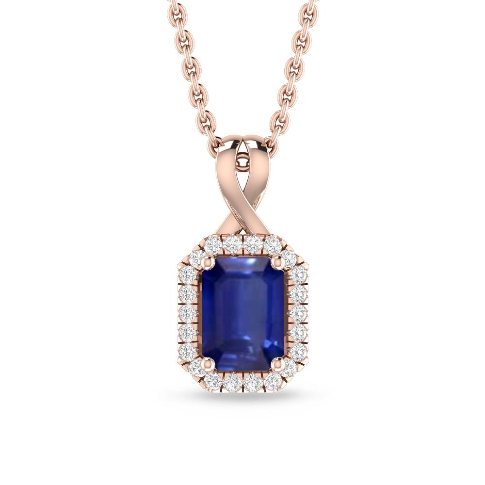 Rose Gold - Sapphire