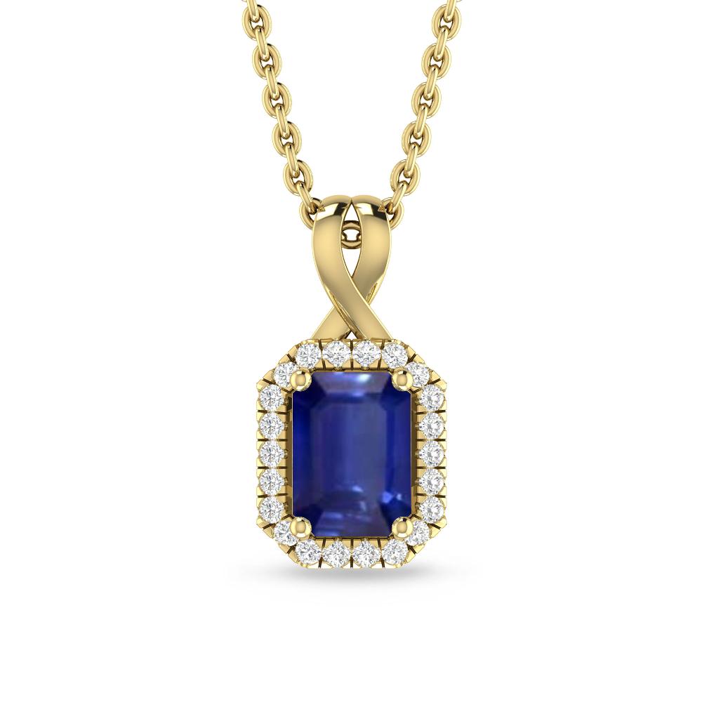 Yellow Gold - Sapphire