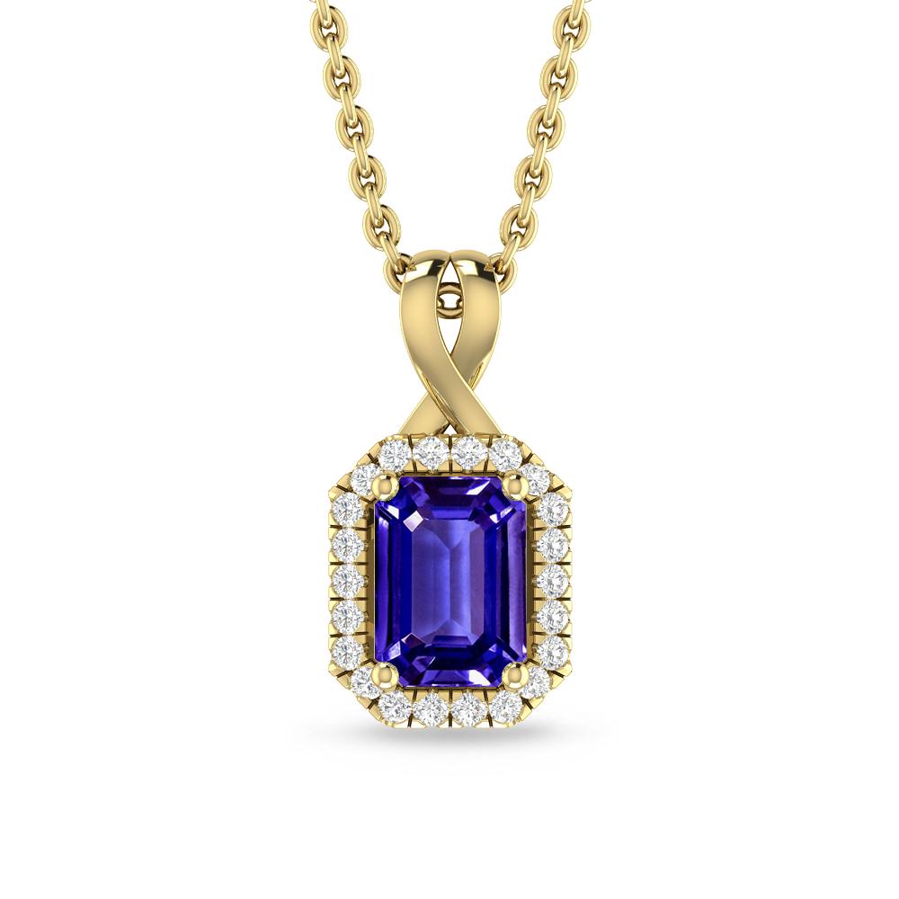 Yellow Gold - Tanzanite