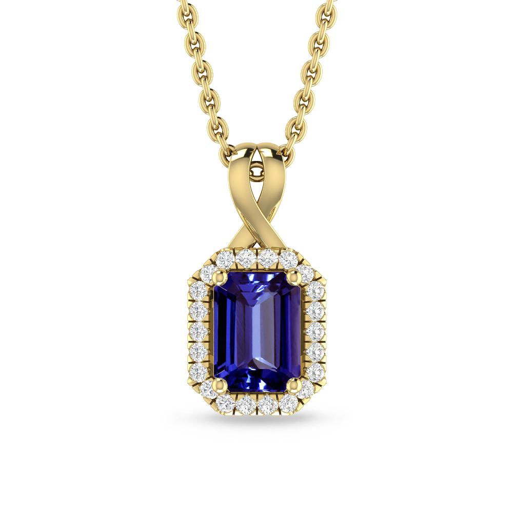 Yellow Gold - Tanzanite