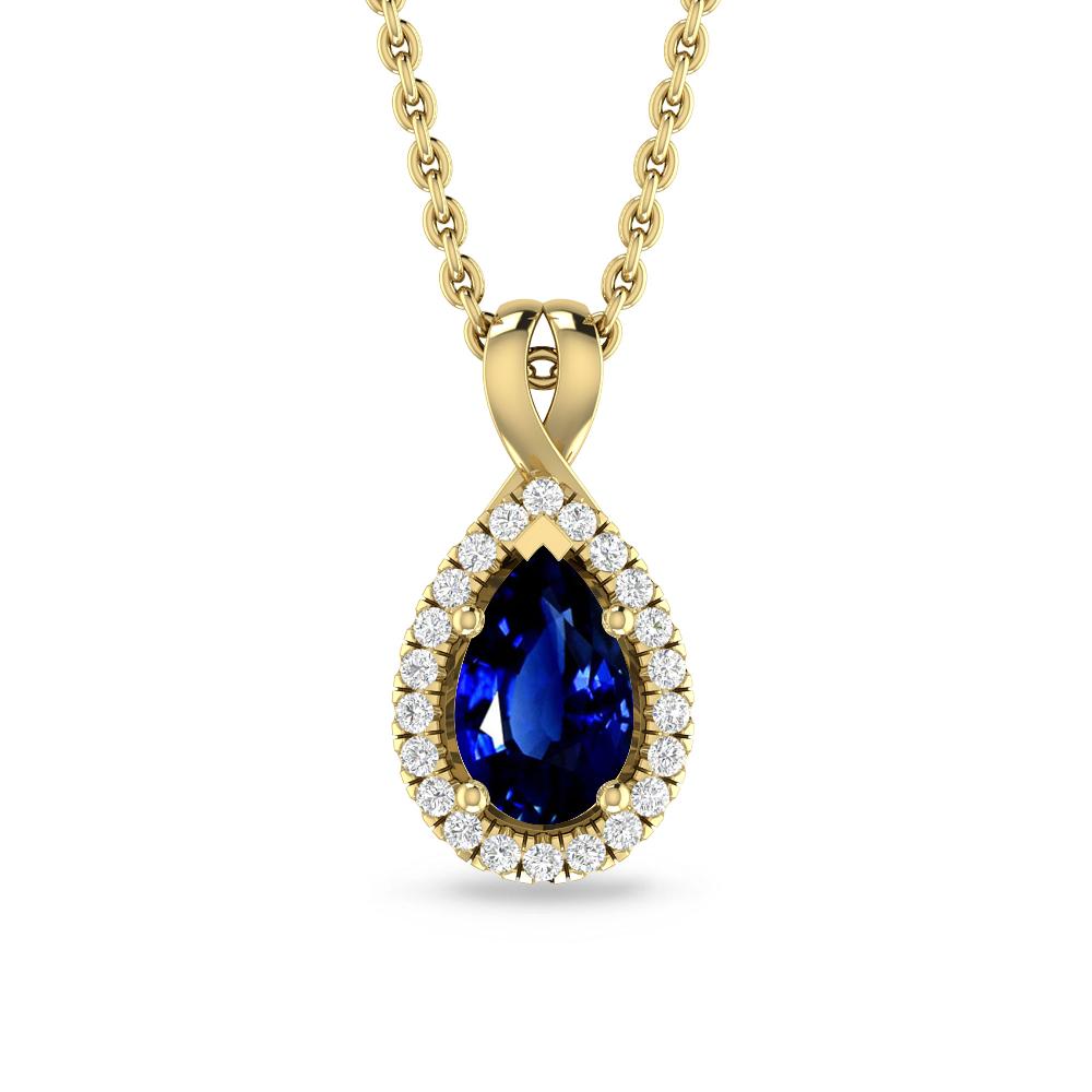 Yellow Gold - Sapphire