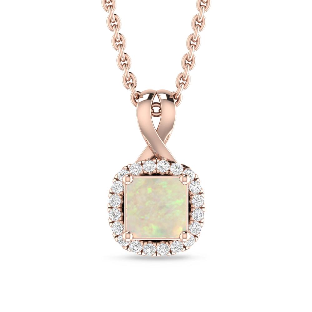 Rose Gold - Opal