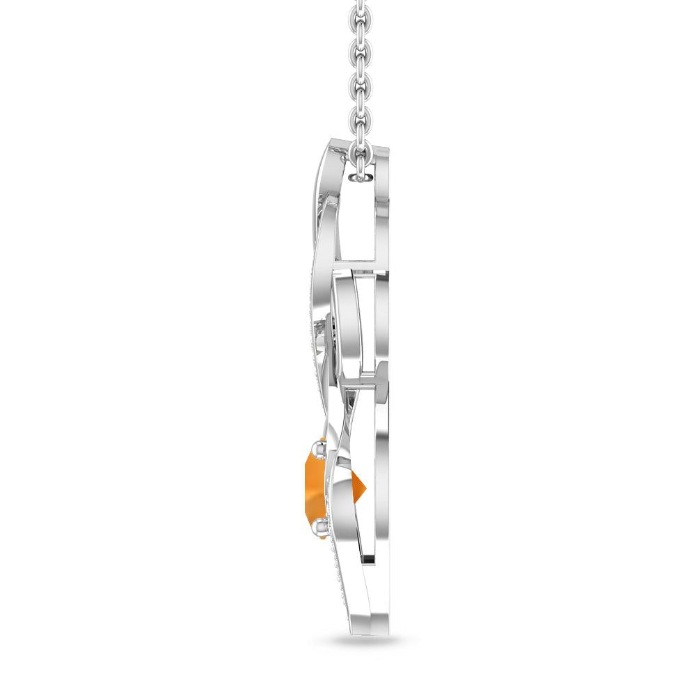 White Gold - Citrine