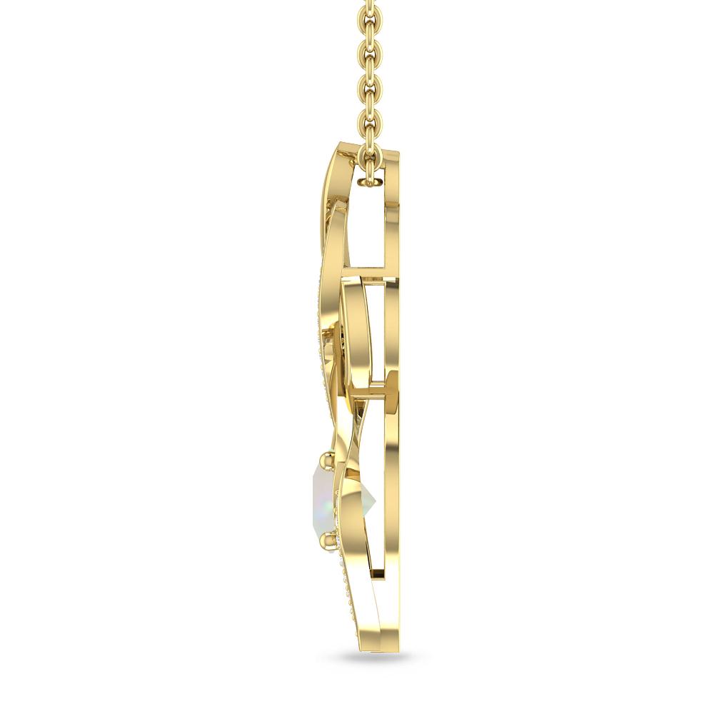 Yellow Gold - Opal