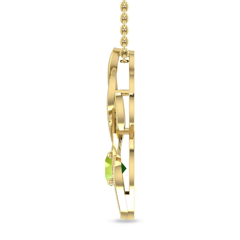 Yellow Gold - Peridot
