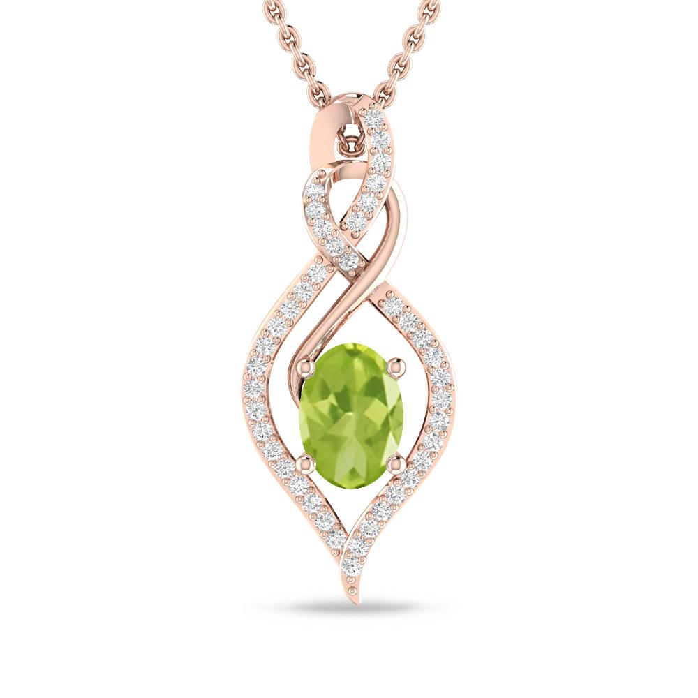 Rose Gold - Peridot