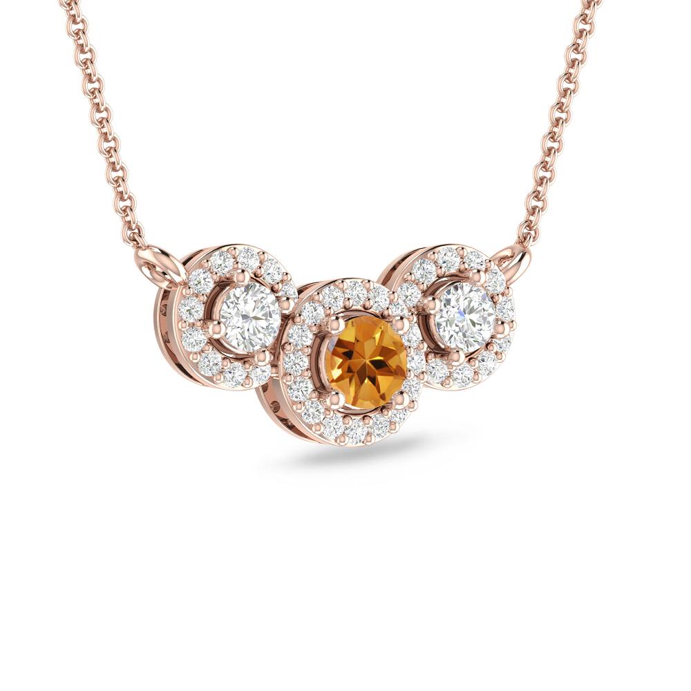 Rose Gold - Citrine