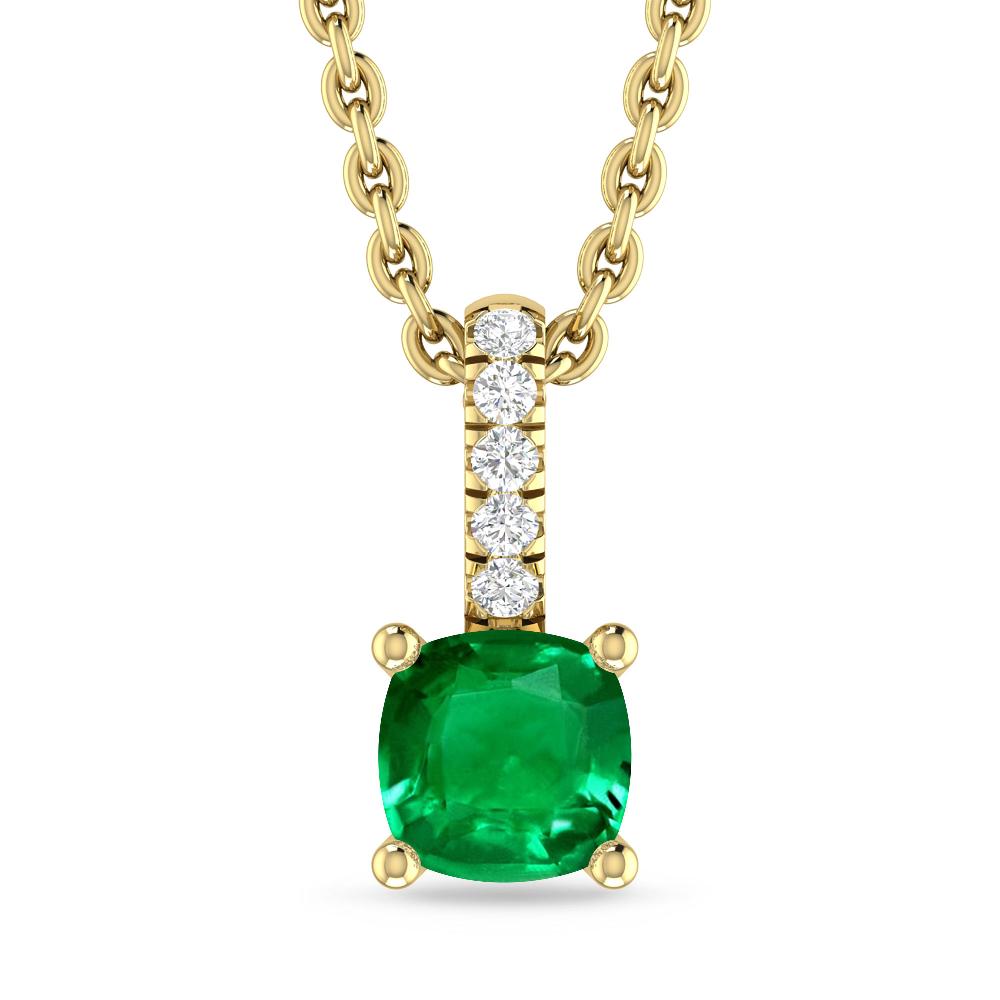 Yellow Gold - Emerald
