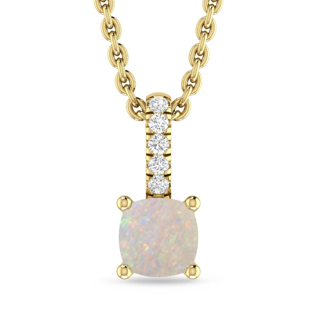Yellow Gold - Opal