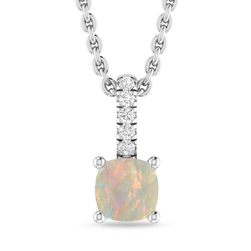 White Gold - Opal