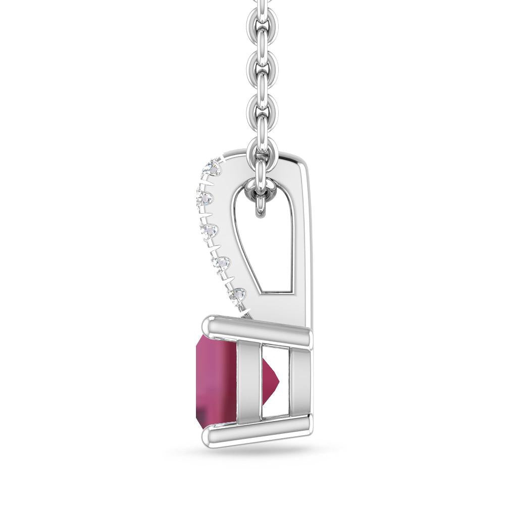 White Gold - Pink Tourmaline