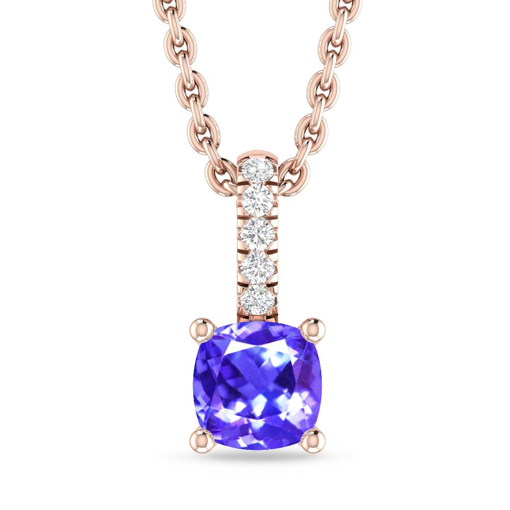 Rose Gold - Tanzanite
