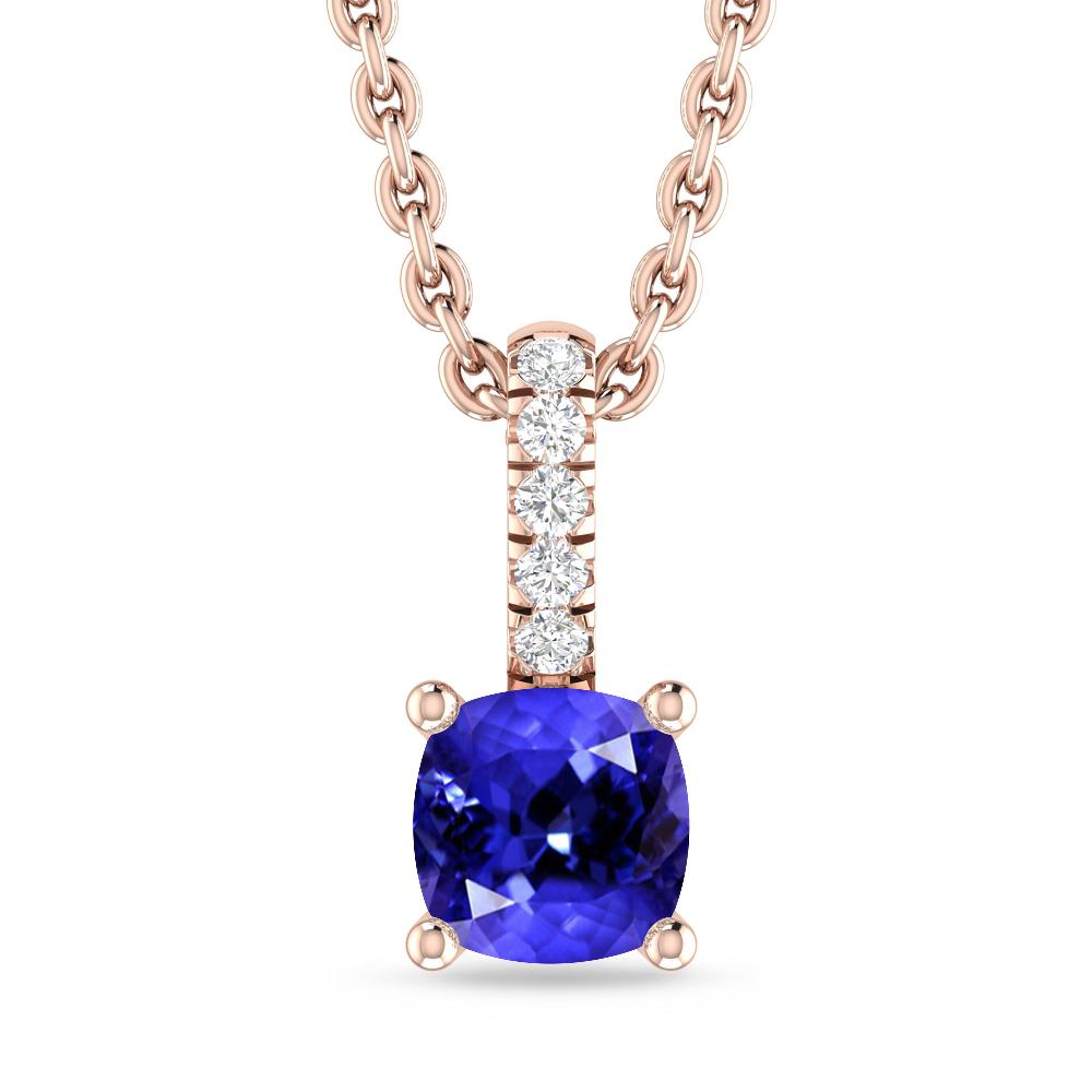 Rose Gold - Tanzanite