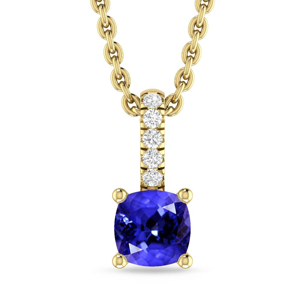 Yellow Gold - Tanzanite