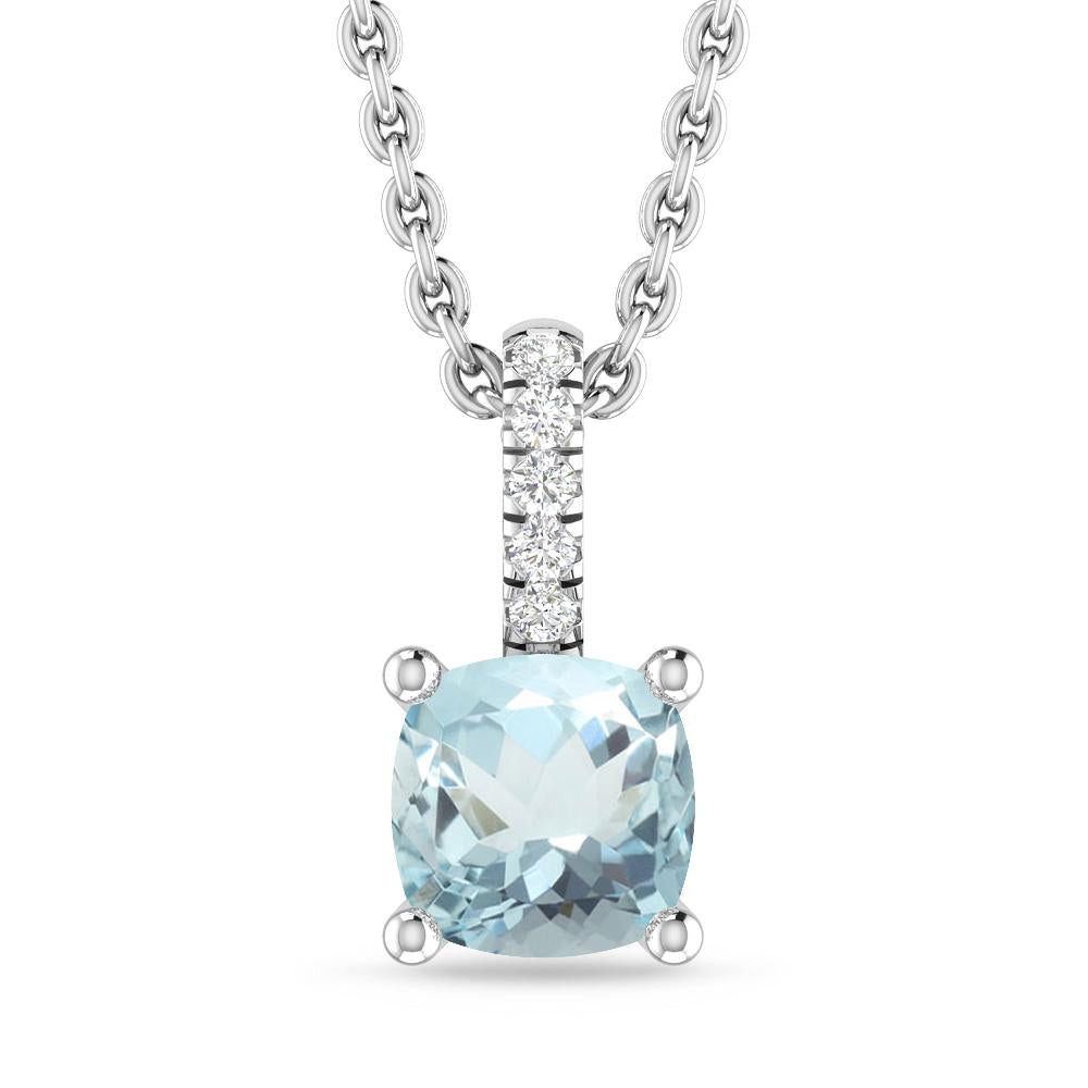 White Gold - Aquamarine