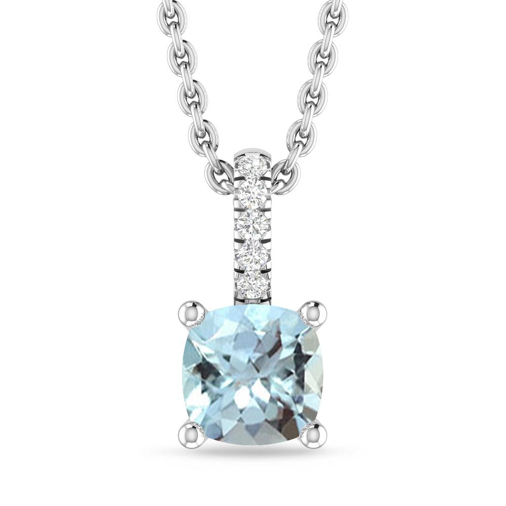 White Gold - Aquamarine