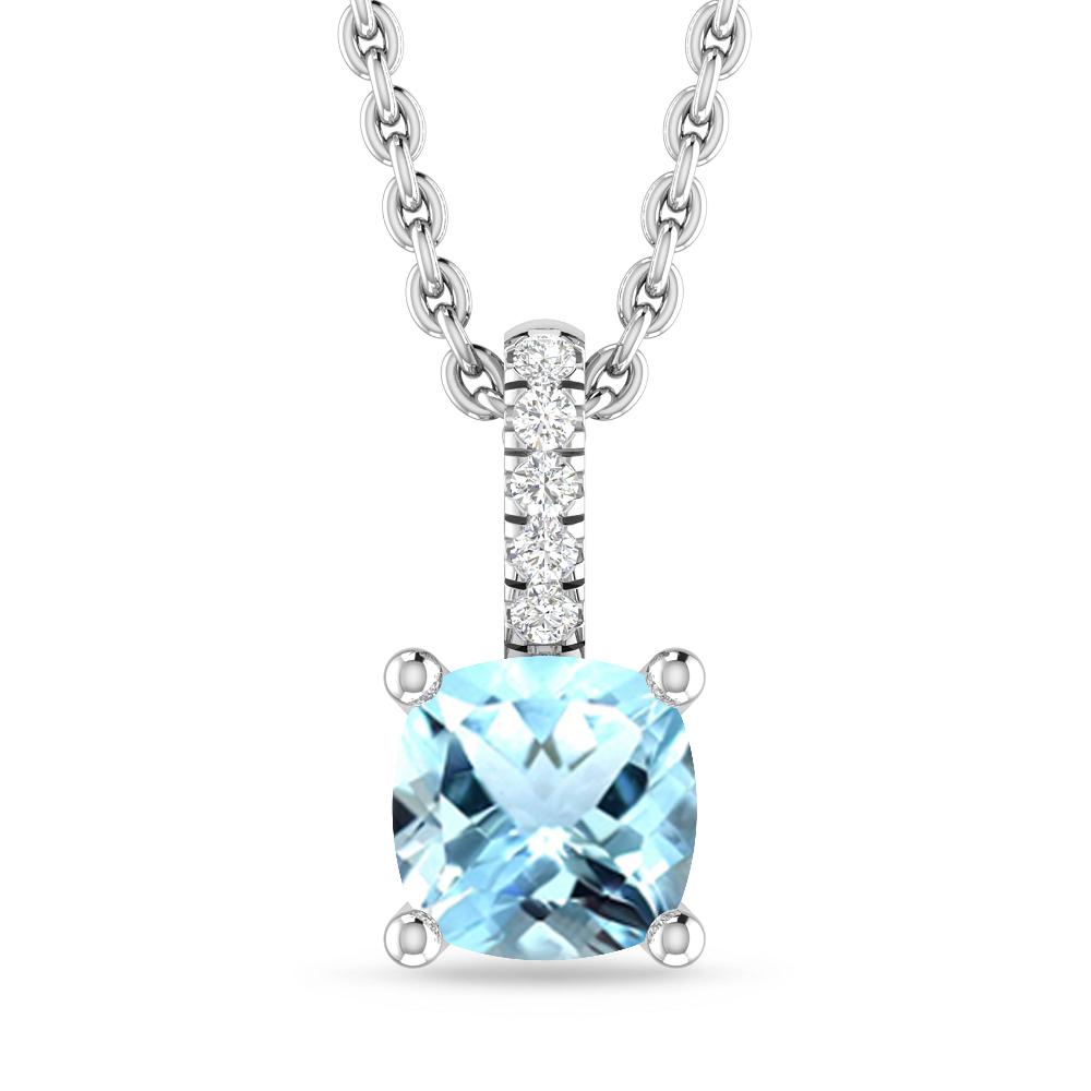 White Gold - Aquamarine