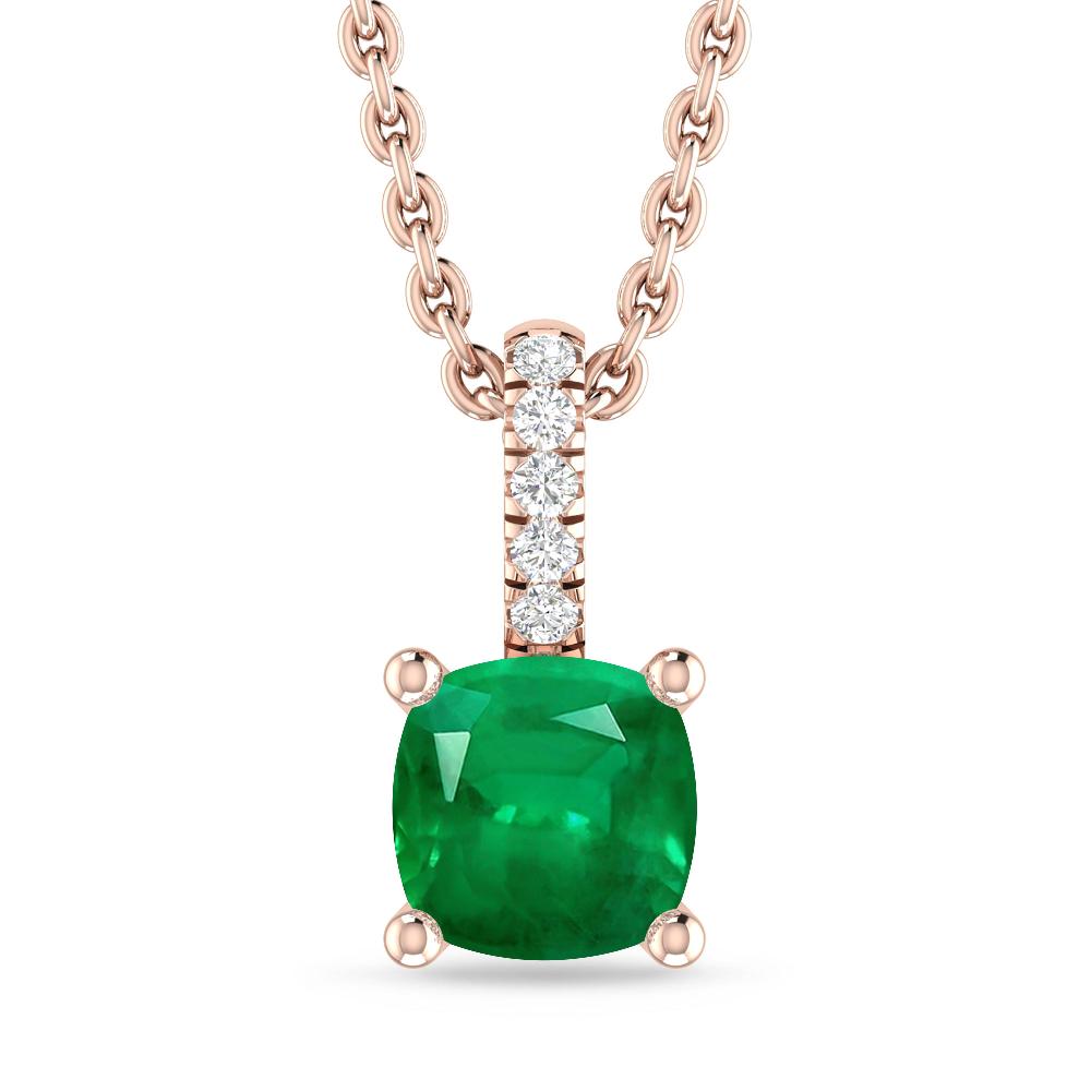 Rose Gold - Emerald
