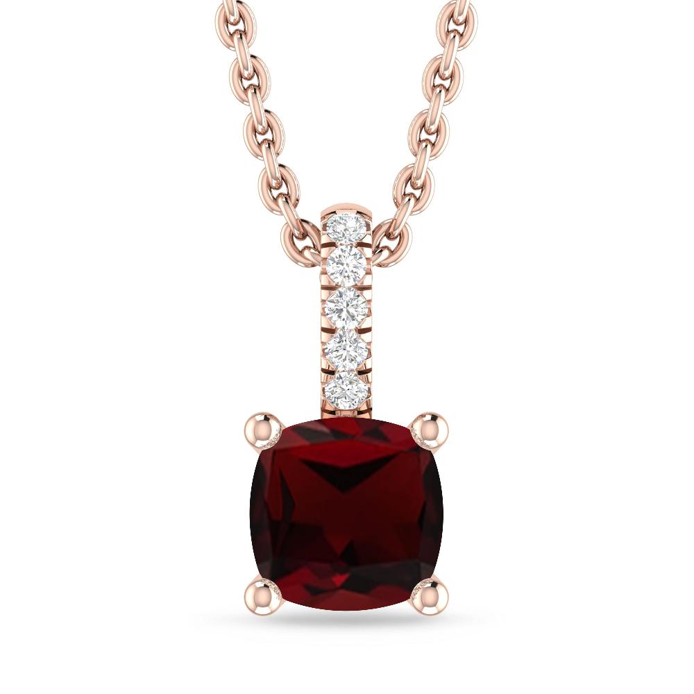 Rose Gold - Garnet