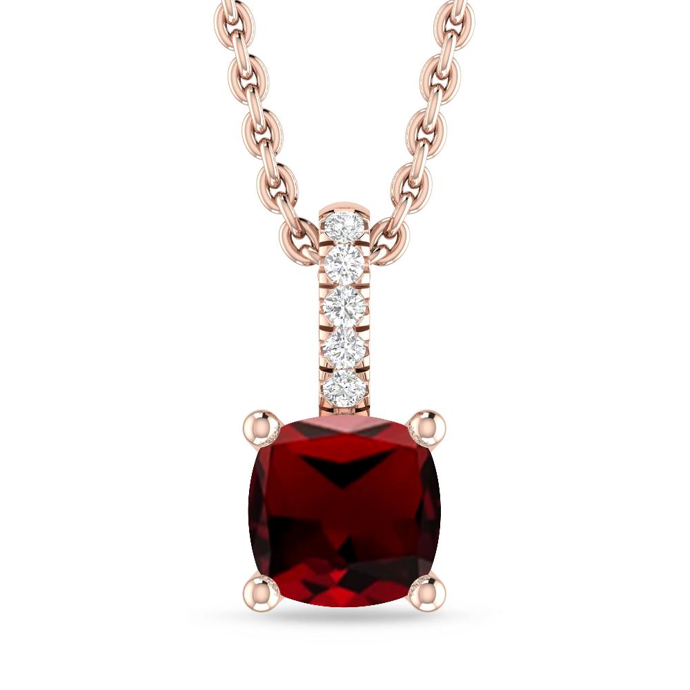 Rose Gold - Garnet