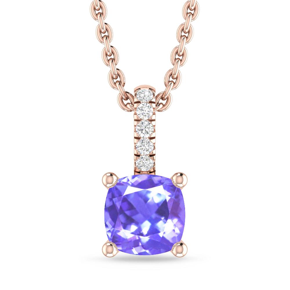 Rose Gold - Tanzanite