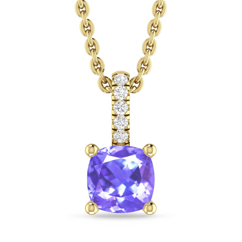 Yellow Gold - Tanzanite