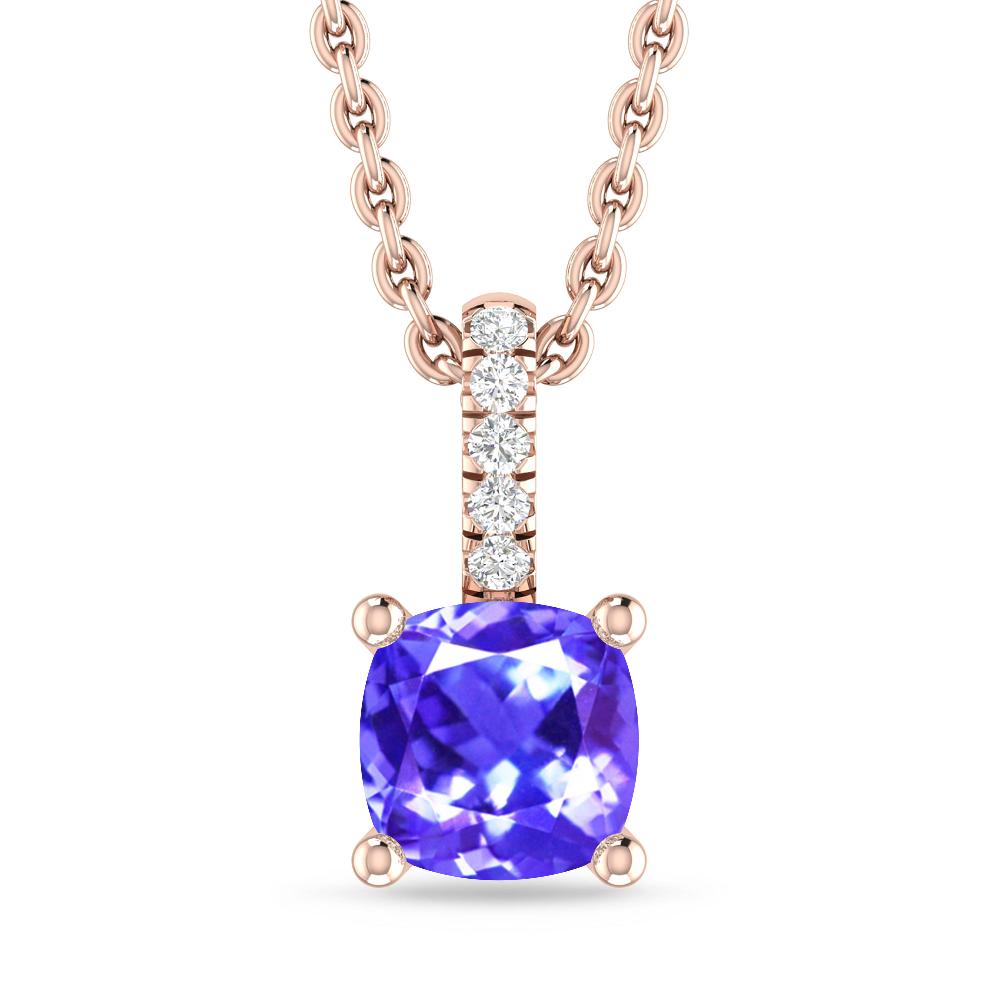 Rose Gold - Tanzanite