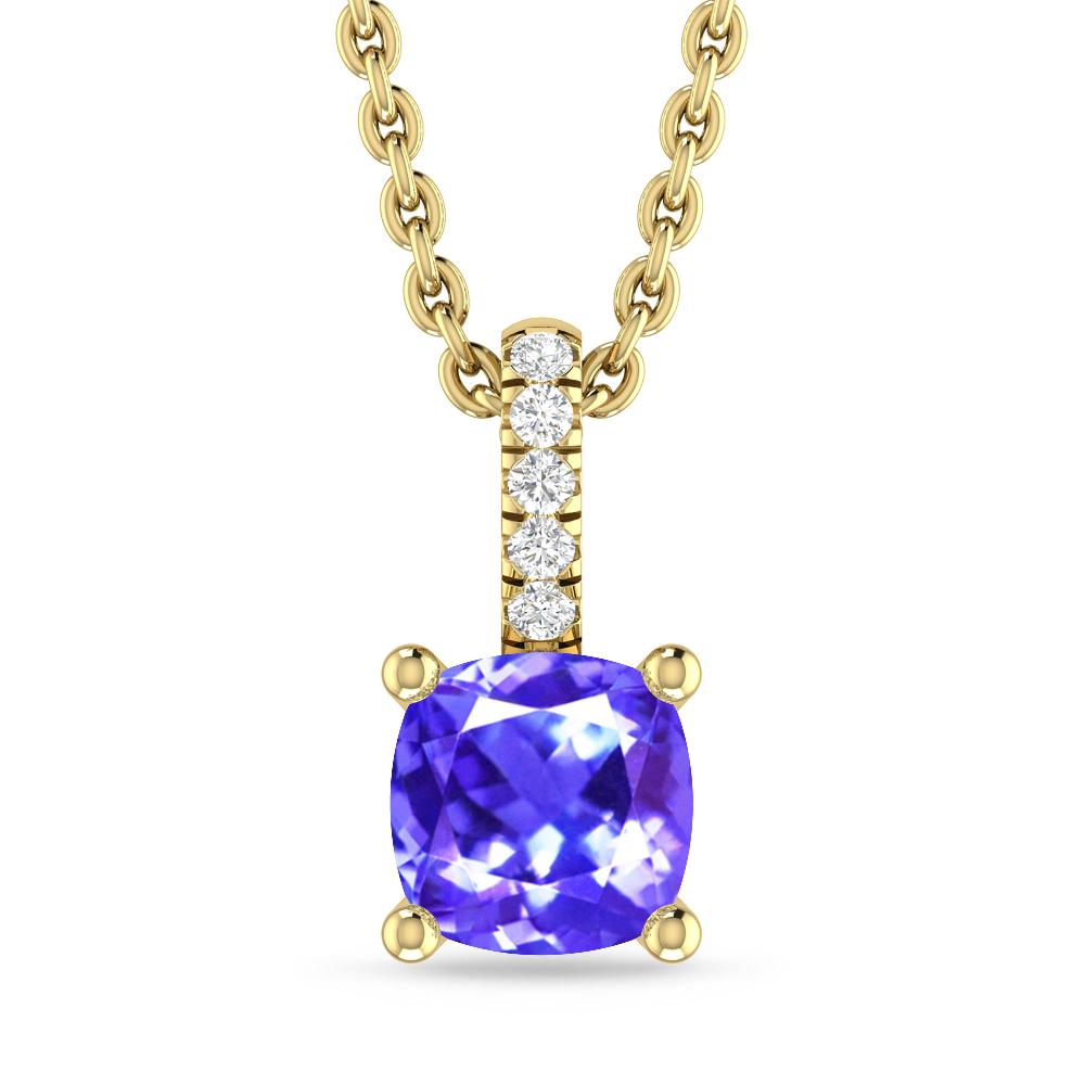 Yellow Gold - Tanzanite