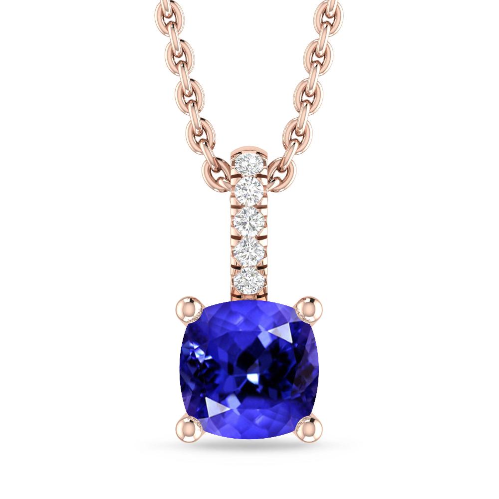 Rose Gold - Tanzanite