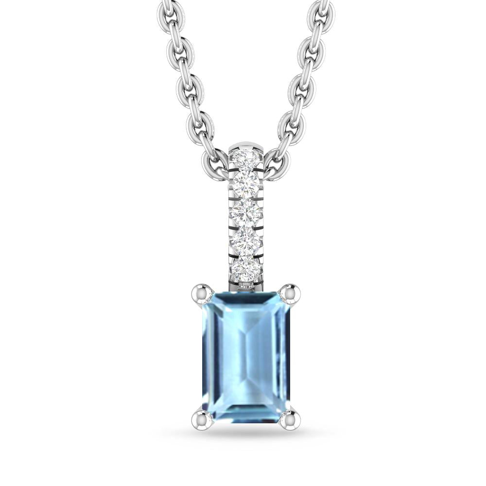 White Gold - Aquamarine