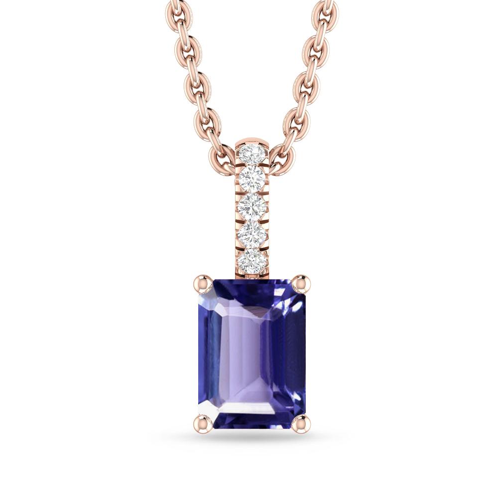 Rose Gold - Tanzanite