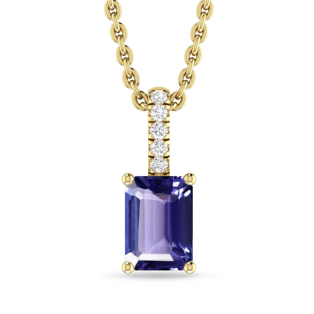 Yellow Gold - Tanzanite