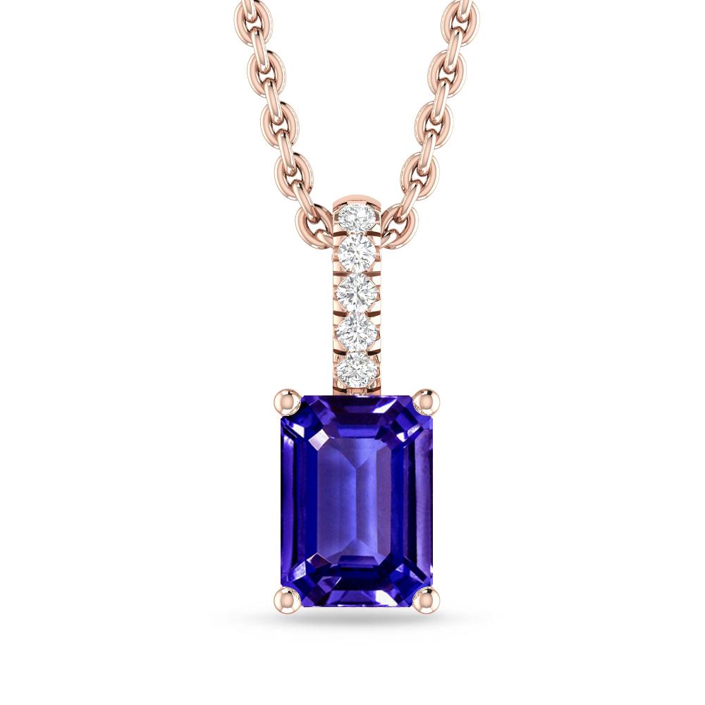 Rose Gold - Tanzanite