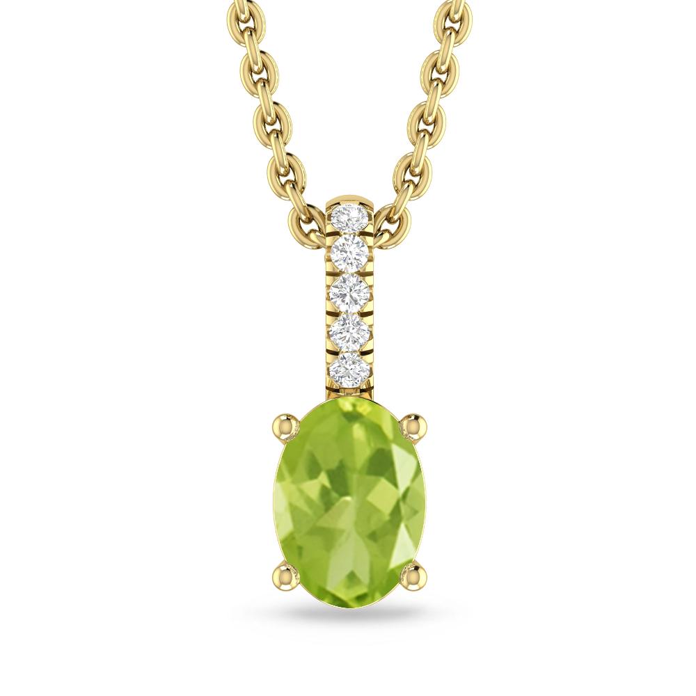Yellow Gold - Peridot