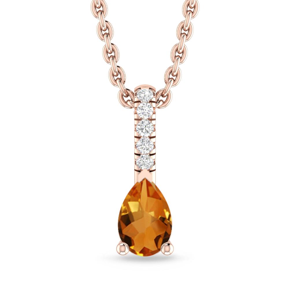 Rose Gold - Citrine
