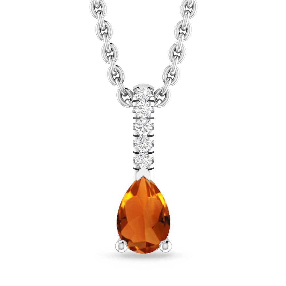 White Gold - Citrine