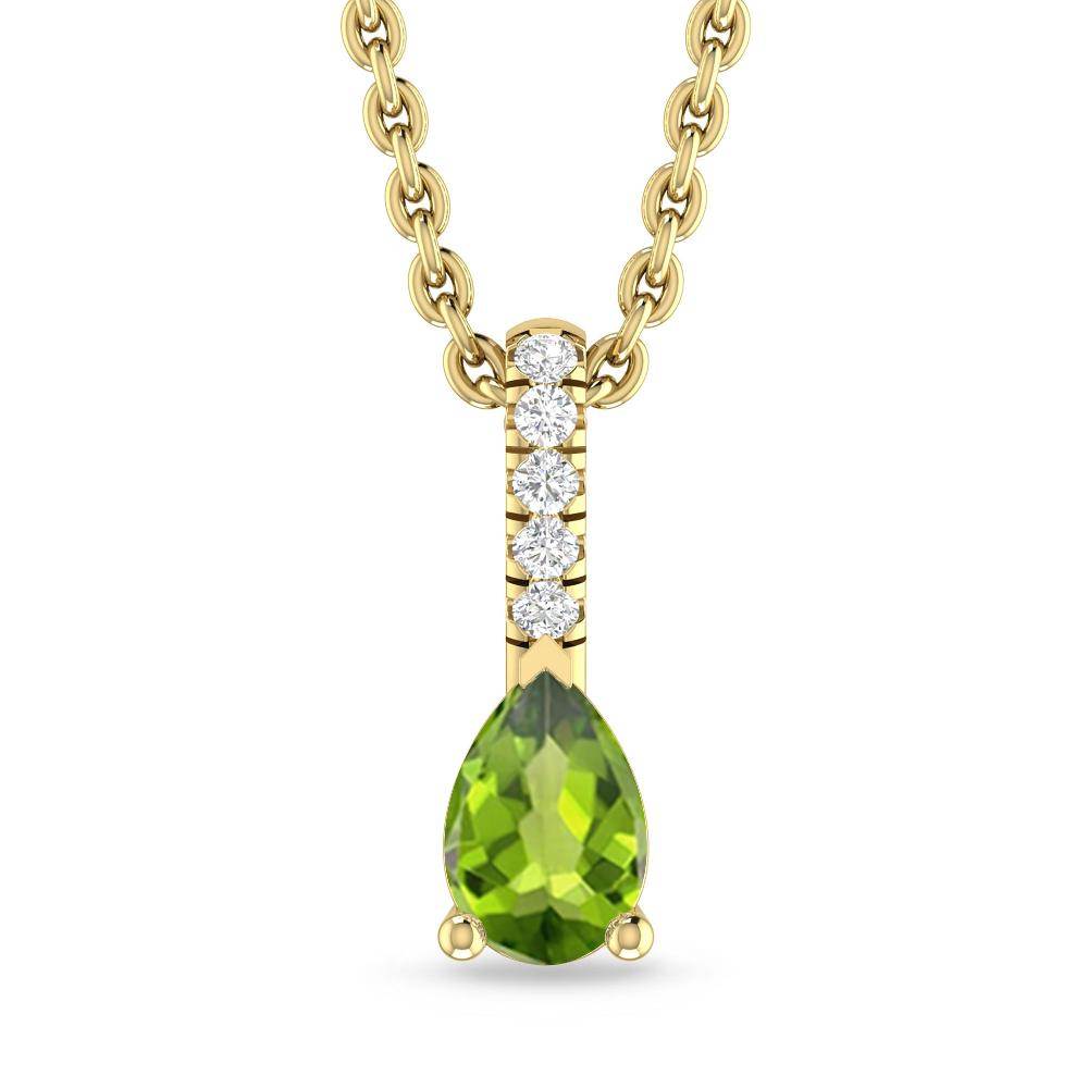 Yellow Gold - Peridot