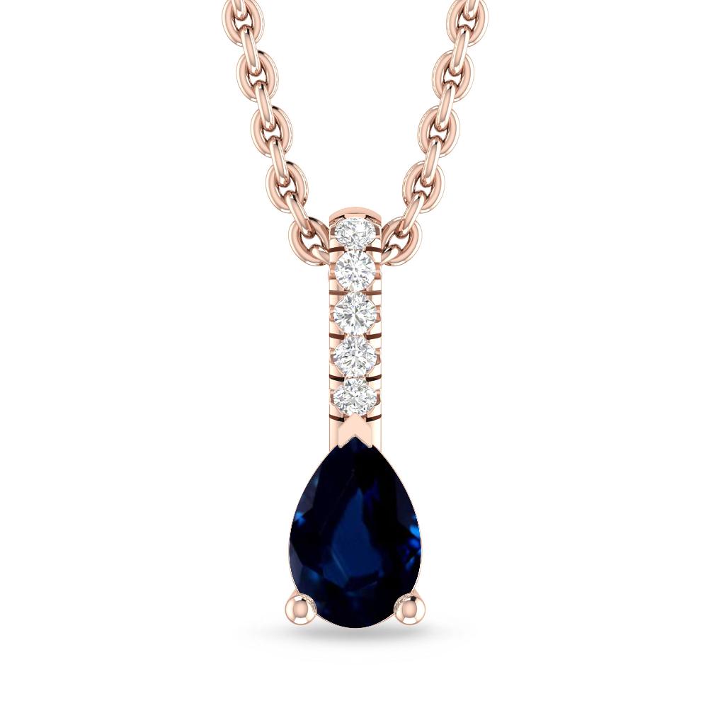 Rose Gold - Sapphire