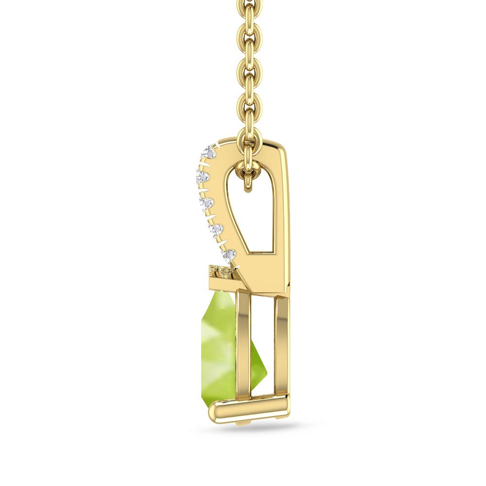Yellow Gold - Peridot