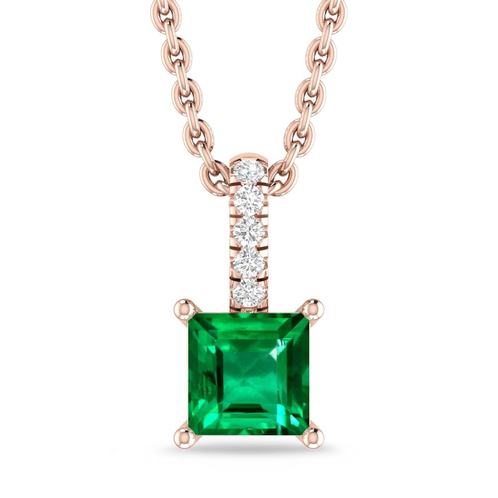 Rose Gold - Emerald