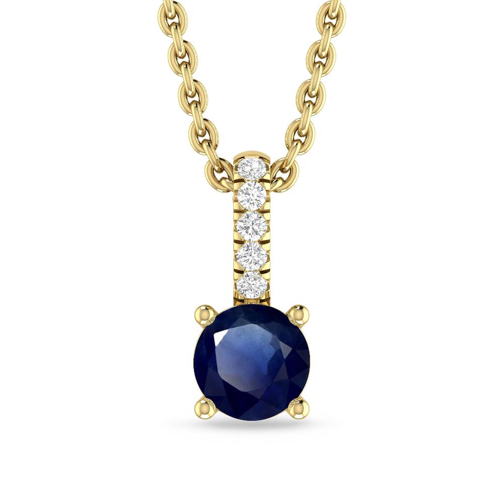 Yellow Gold - Sapphire