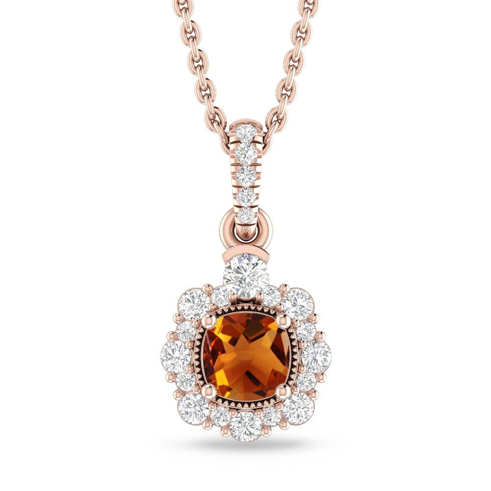 Rose Gold - Citrine