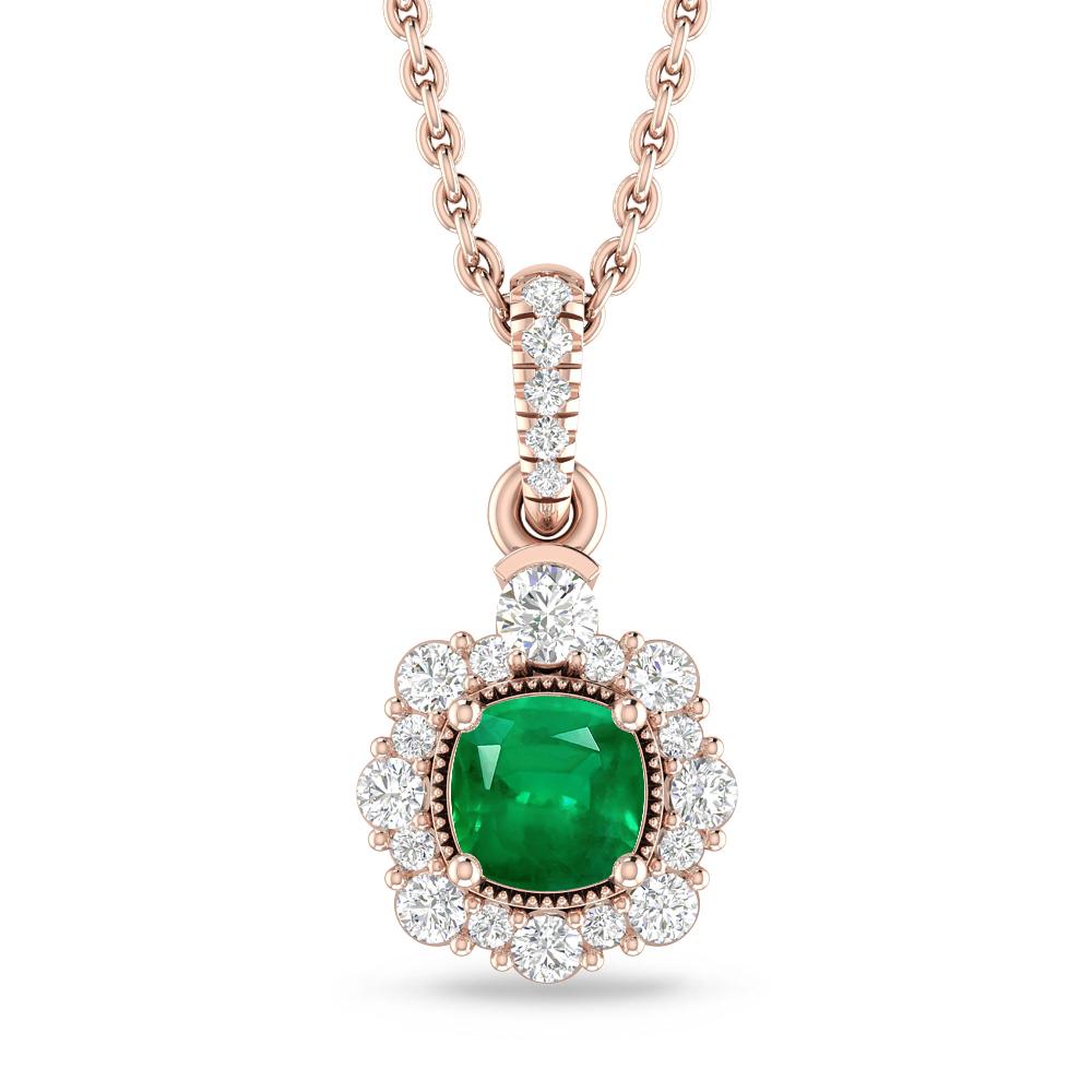 Rose Gold - Emerald