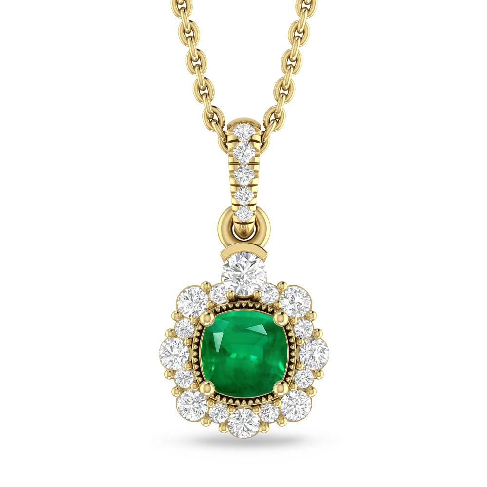 Yellow Gold - Emerald
