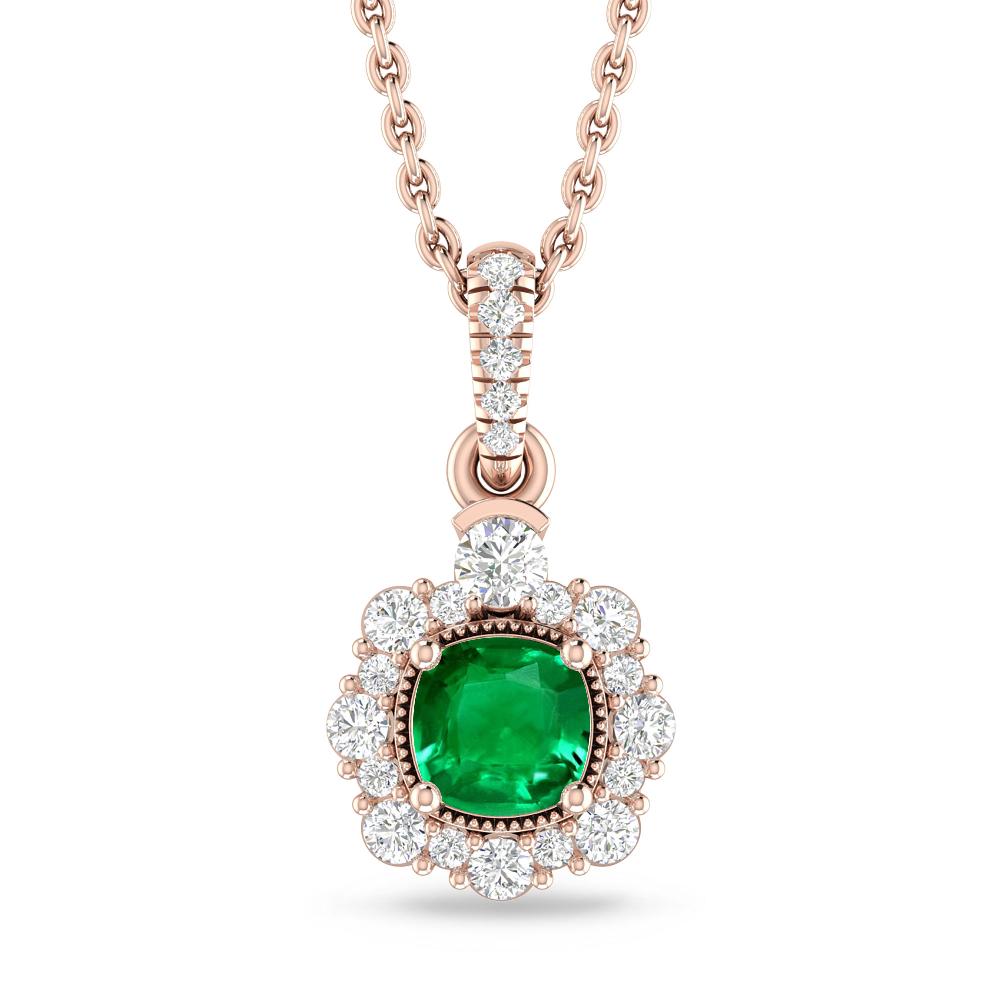 Rose Gold - Emerald