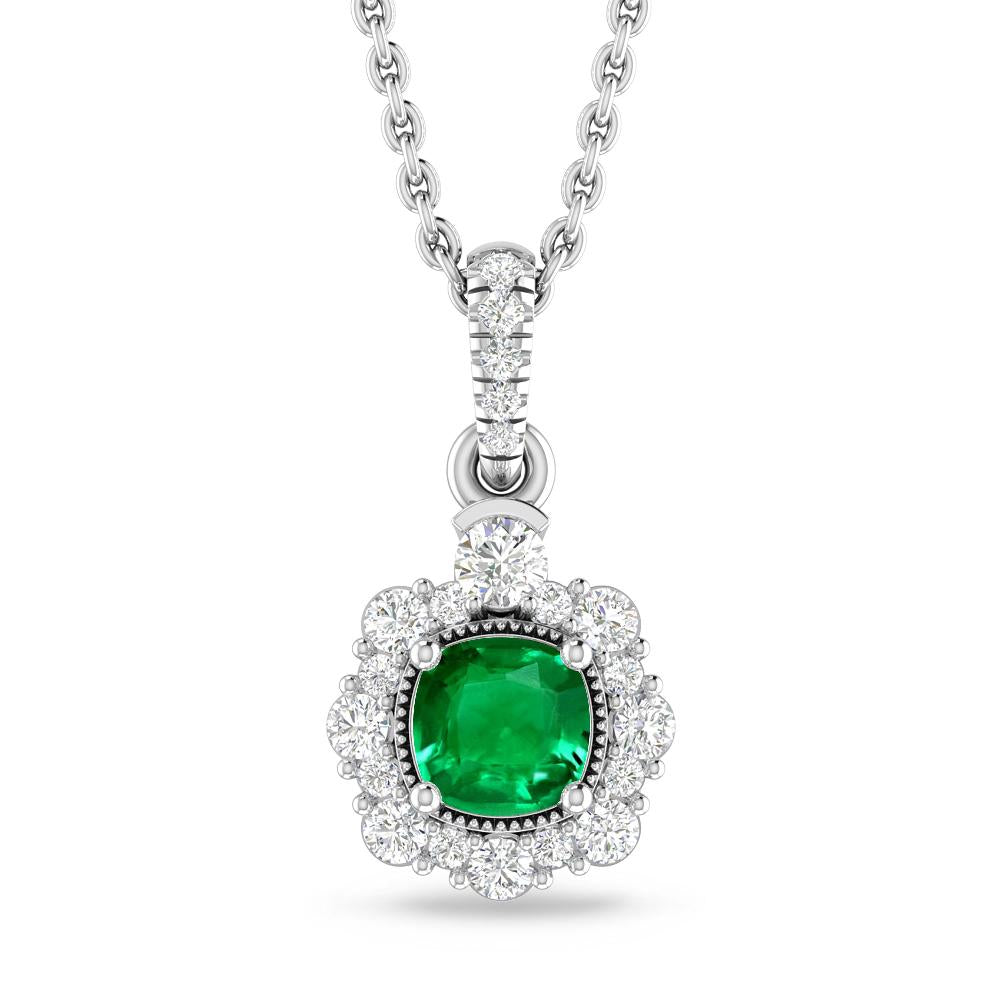 White Gold - Emerald