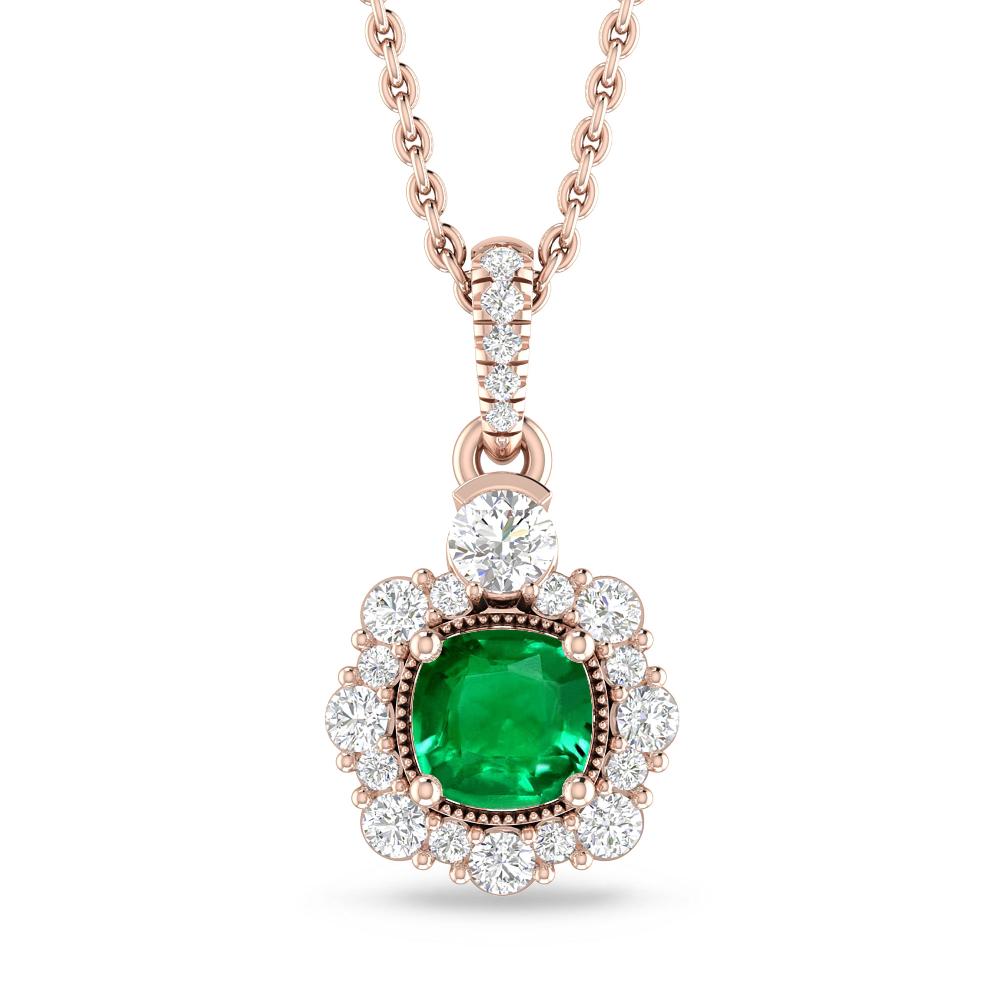 Rose Gold - Emerald