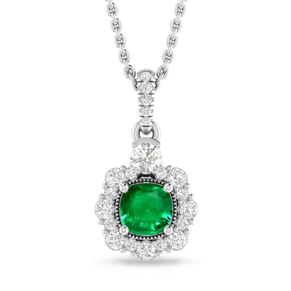 White Gold - Emerald